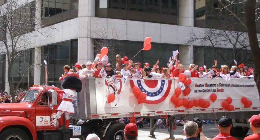 Rosie Reds during parade