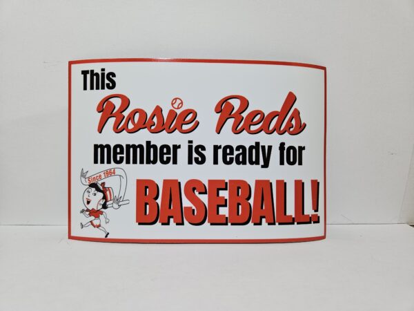 CAR MAGNET - READY FOR BASEBALL